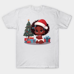 Afrocentric Baby Christmas T-Shirt